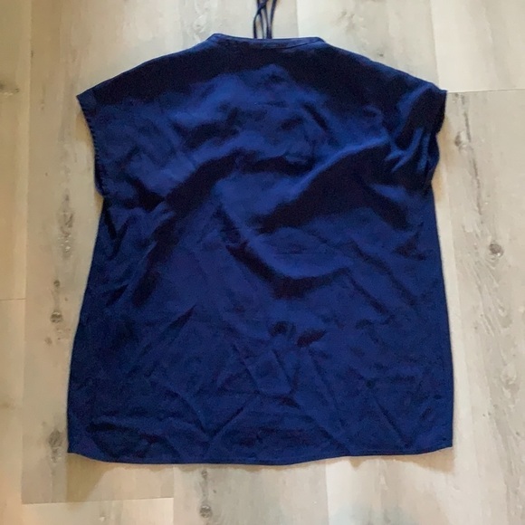 Johnny Was Calme blouse size Small embroidered tassels oversized lagenlook‎ boho - Picture 9 of 9